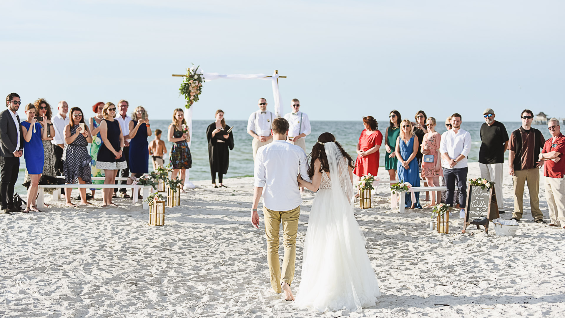 Elopement Hochzeit in Naples Florida am Strand