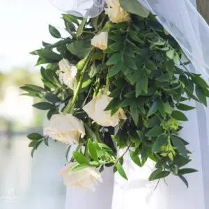 Foto von Blumendeko bei einer Hochzeit in Florida