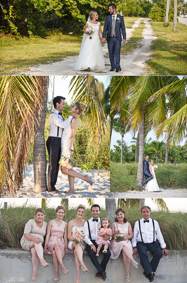 Boda en Key West, foto de una pequeña boda de fuga