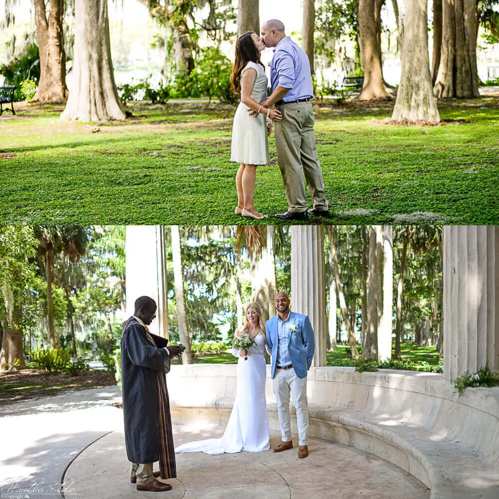 Boda en jardín Orlando,foto de la ceremonia de la boda