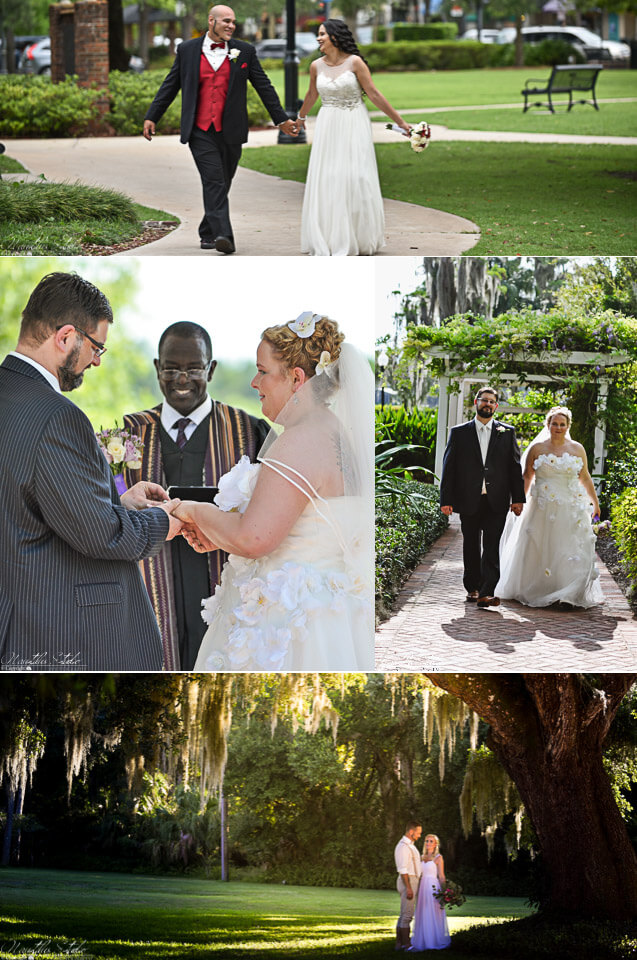 Boda en Orlando, foto de bodas en el parque