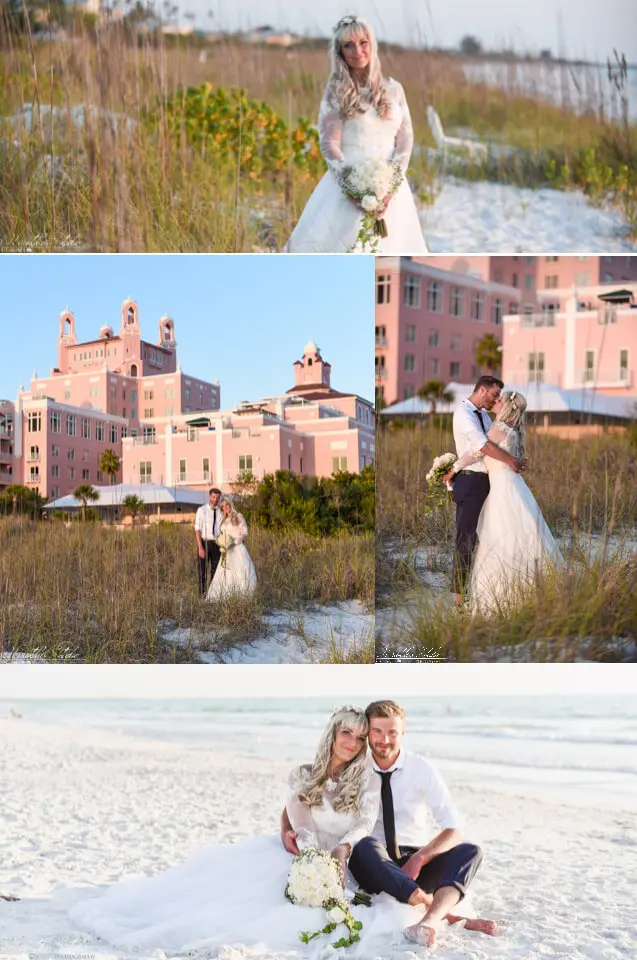 Boda St Pete Beach en la playa